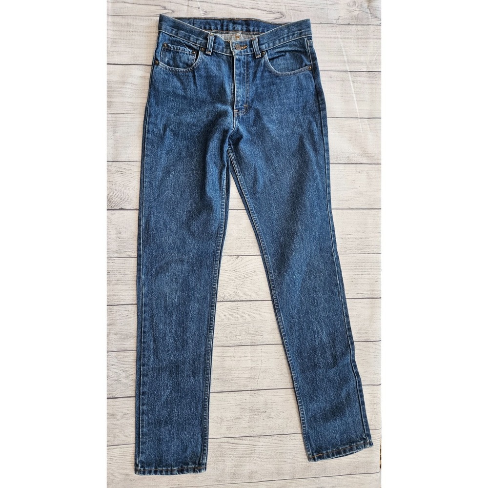 Polo Ralph Lauren Jeans Mens 30X33 Blue Straight Leg Vintage USA Basic Classic